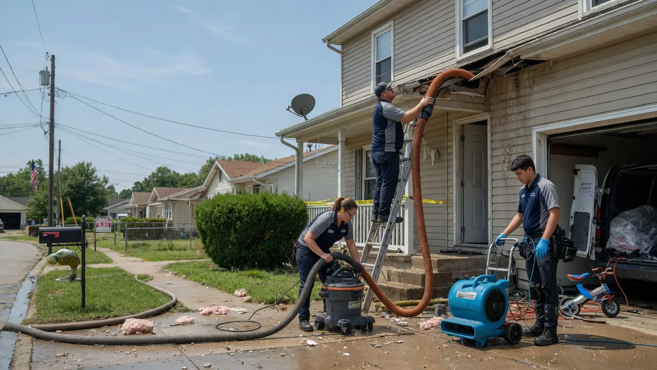 Water Damage Restoration in Waverly, TN near me
